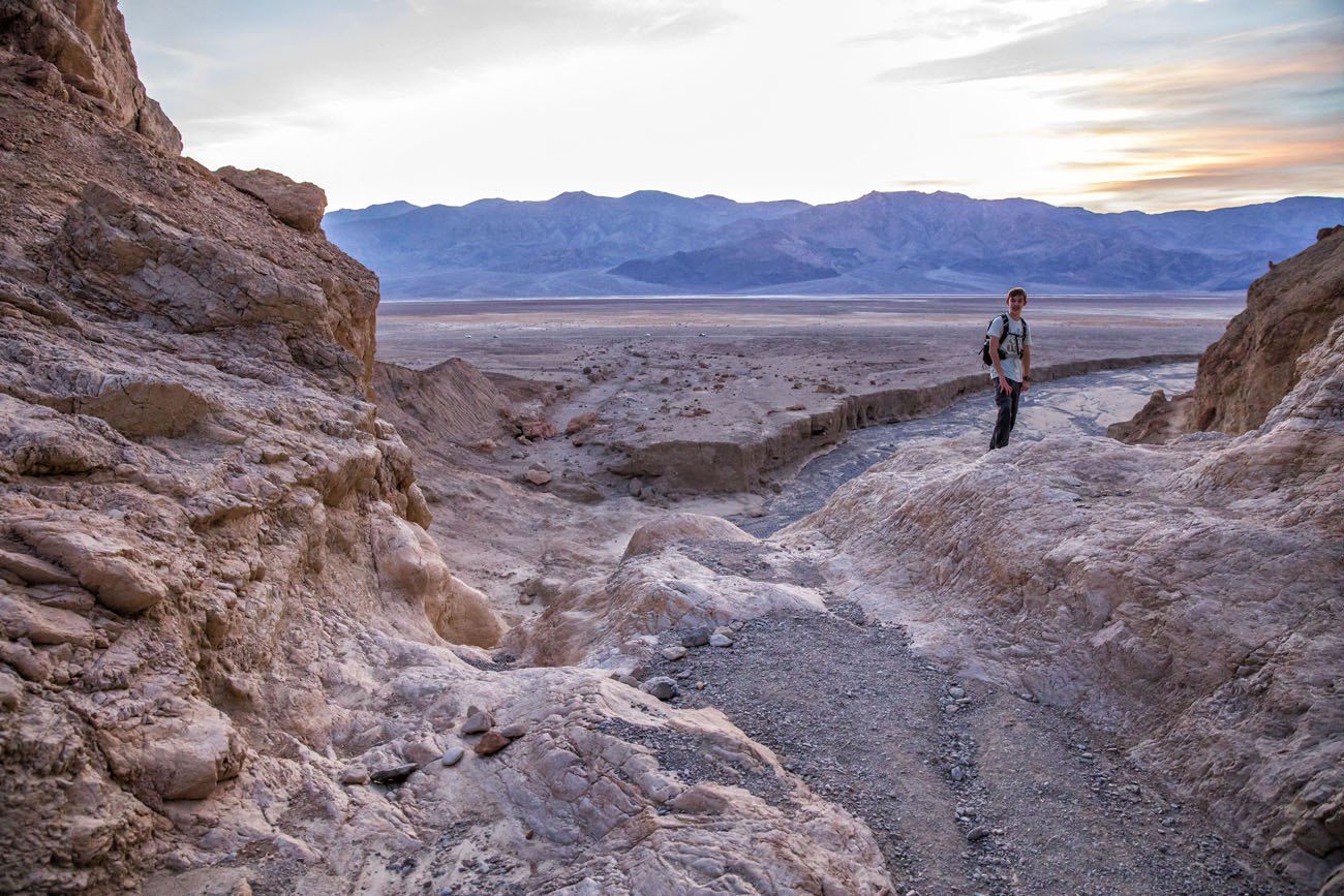 Tyler in Death Valley