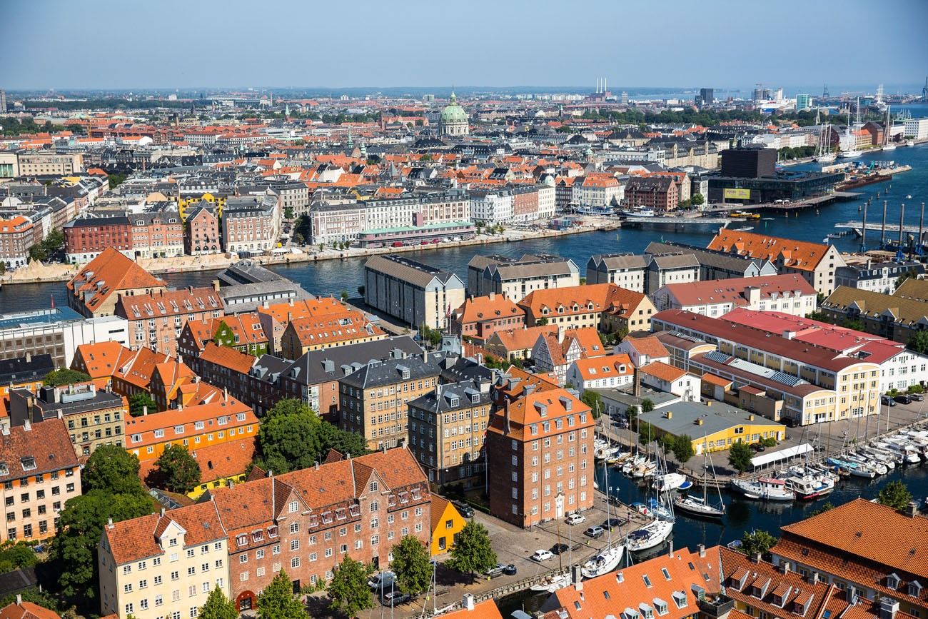 View of Copenhagen