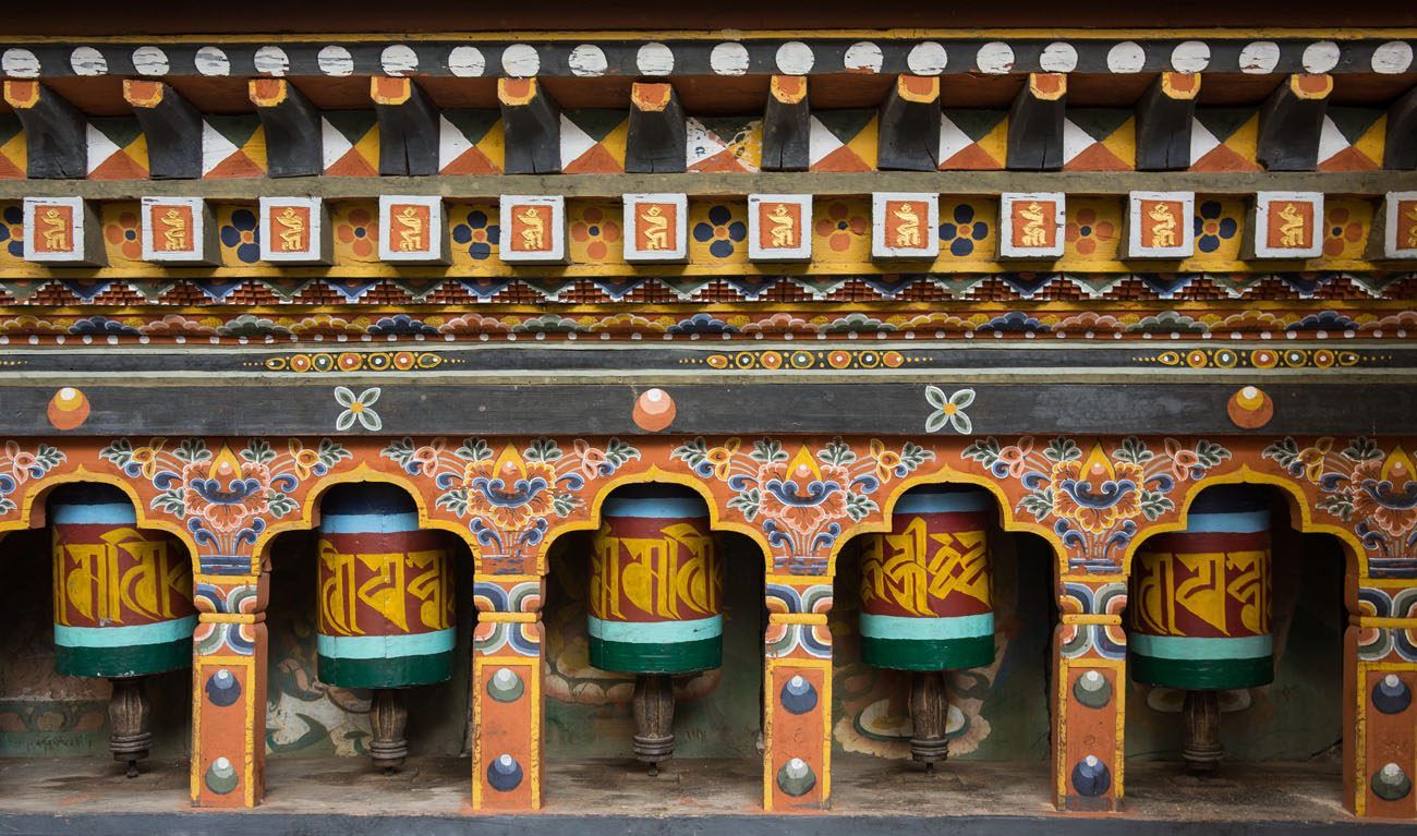 Bhutan Prayer Wheel