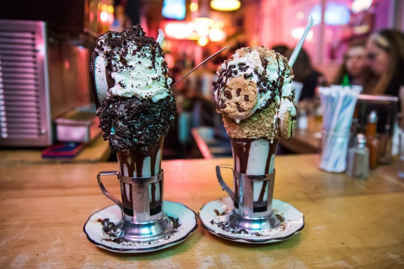 Black Tap Sundaes