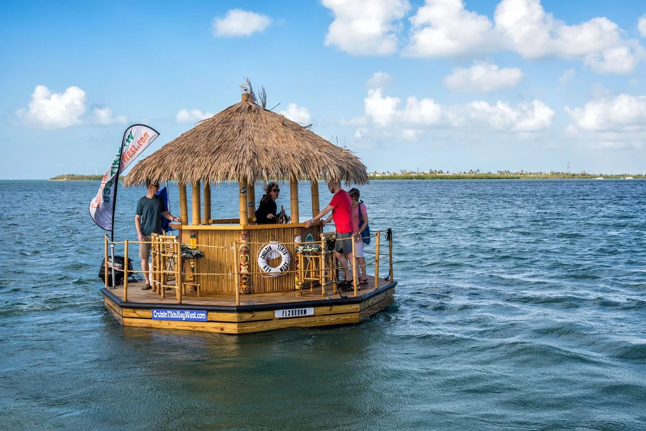 Floating Tiki Bar