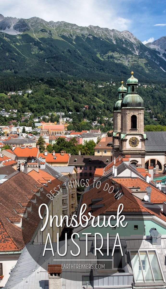 Innsbruck Austria Travel List
