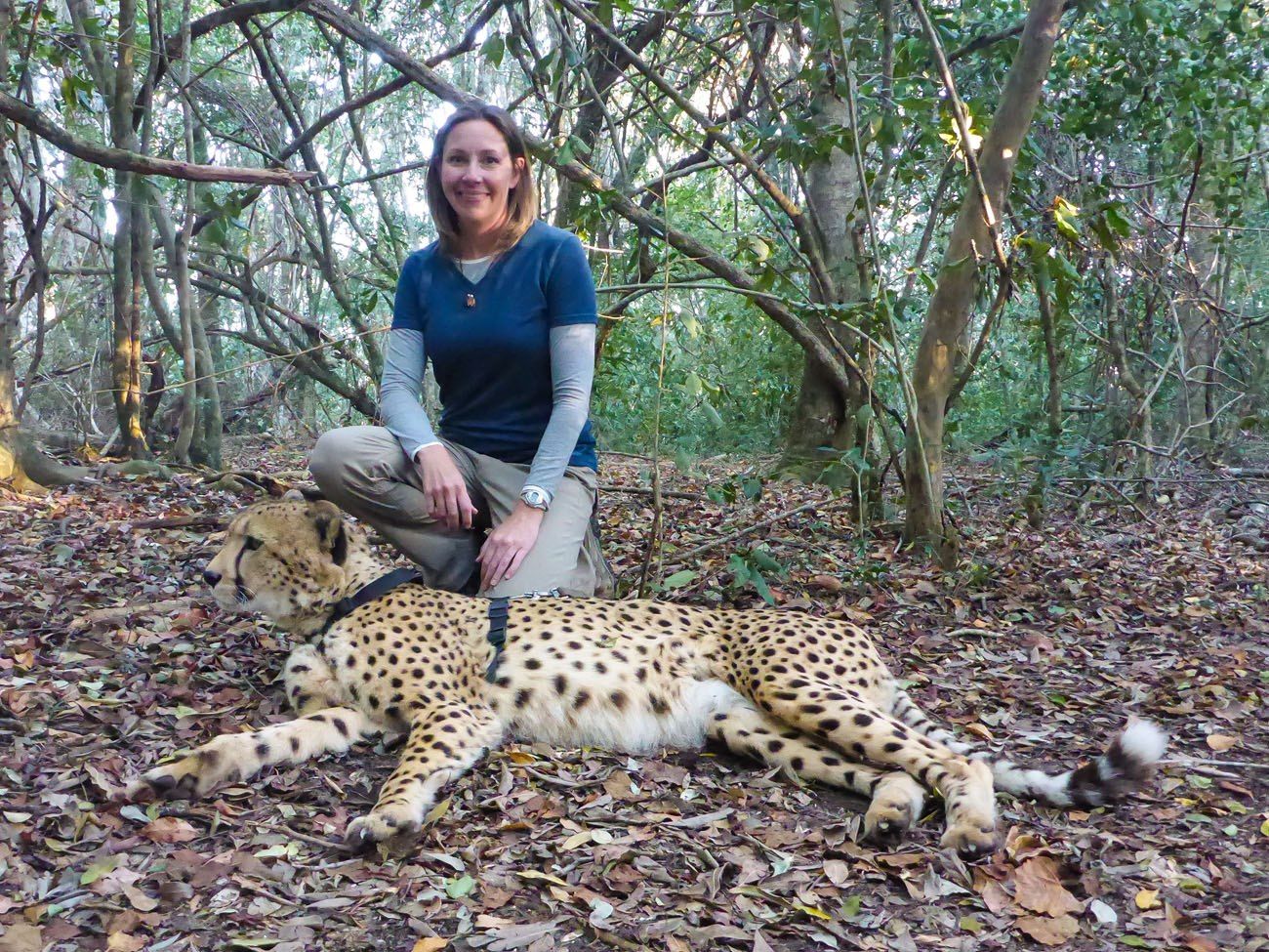 Julie and Cheetah