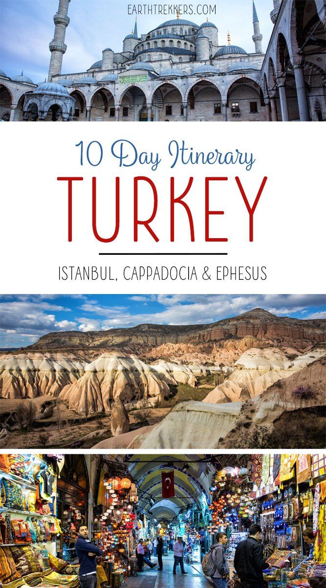 Turkey Travel Itinerary with Istanbul Cappadocia