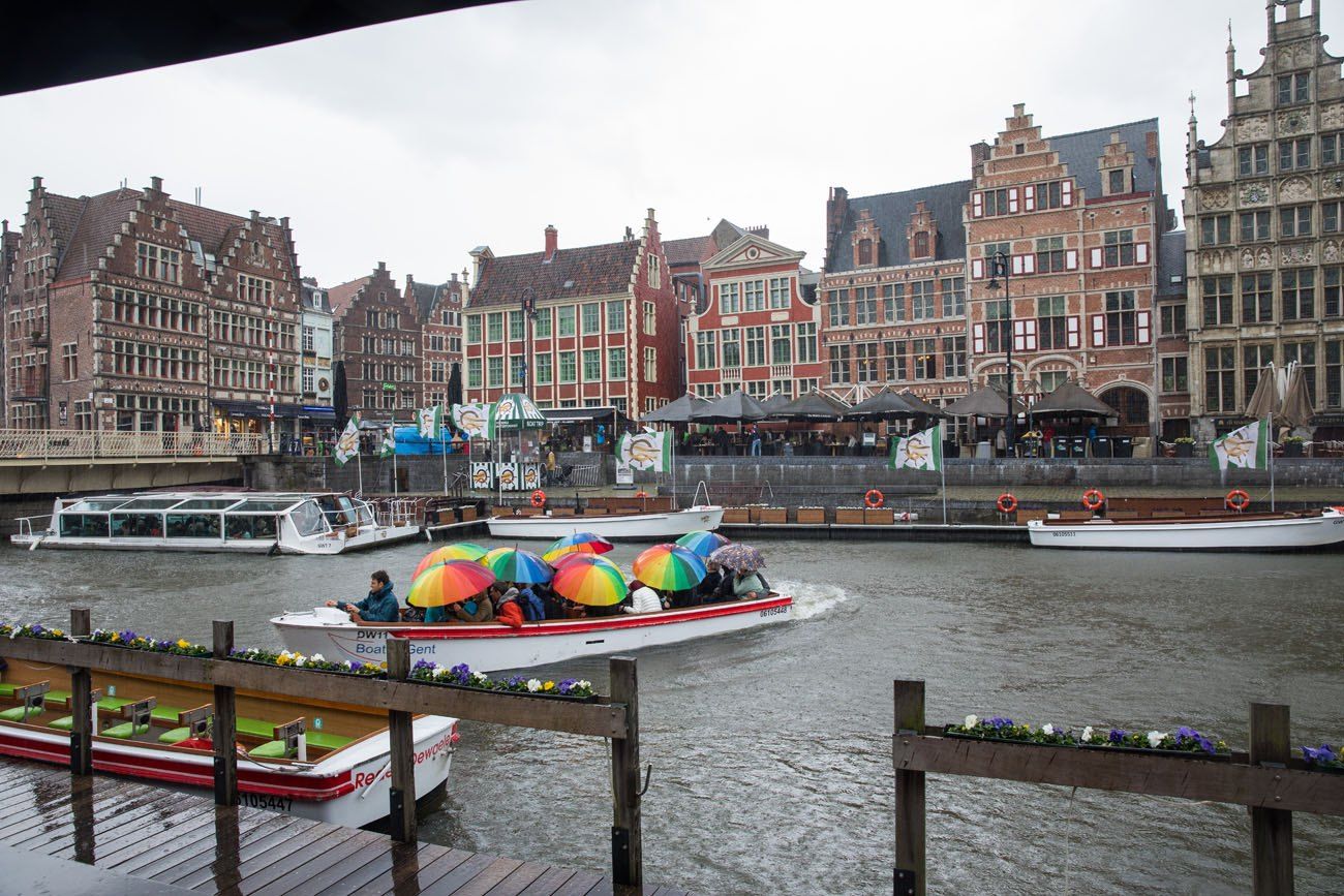 Boat Tour in the Rain