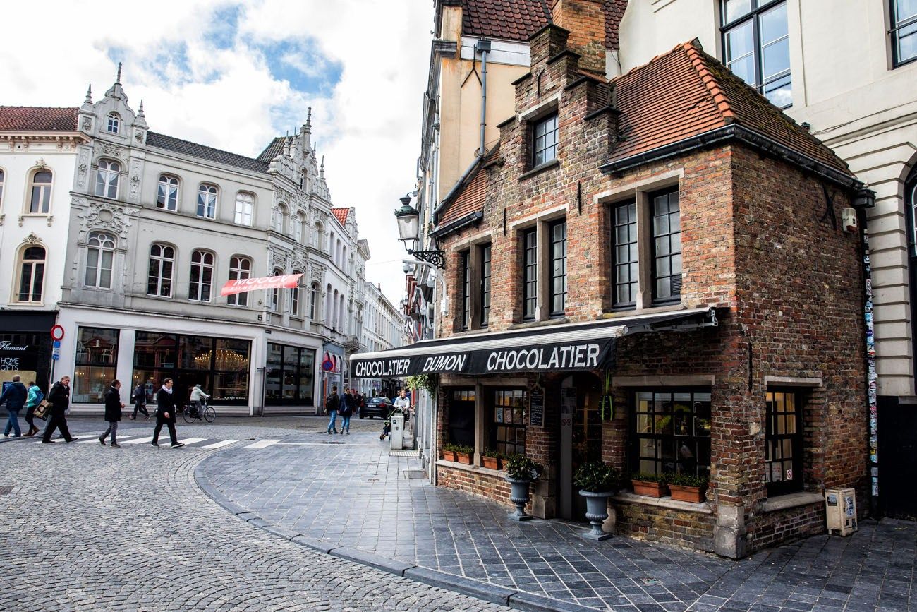 Chocolate in Bruges