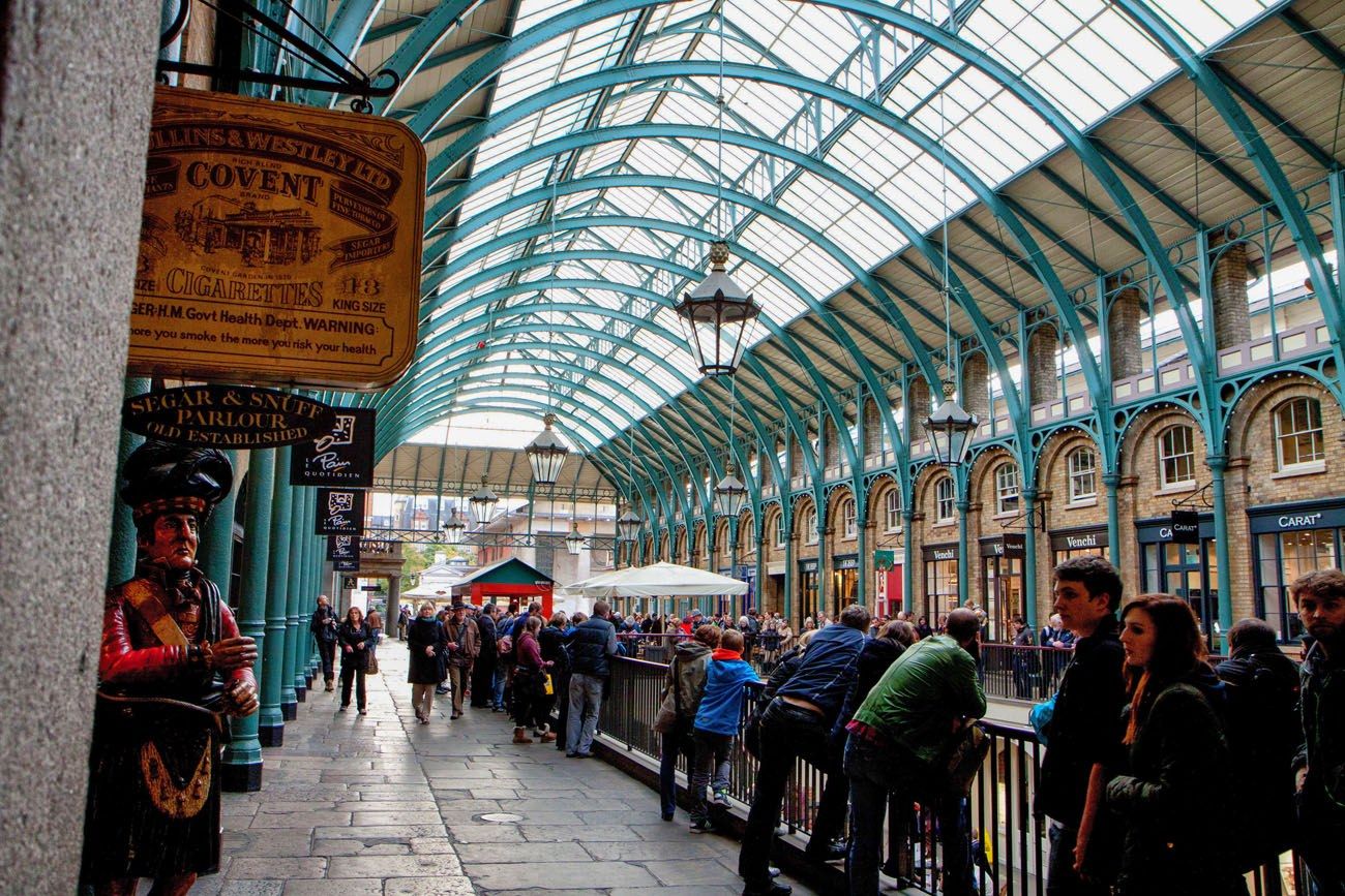 Covent Garden | London Paris Itinerary