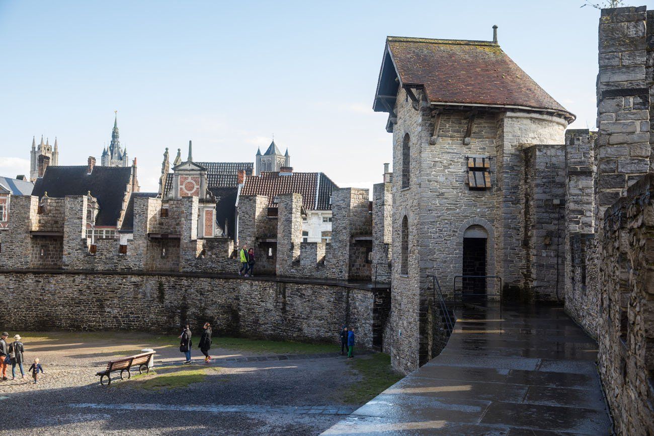 Gravensteen Walls