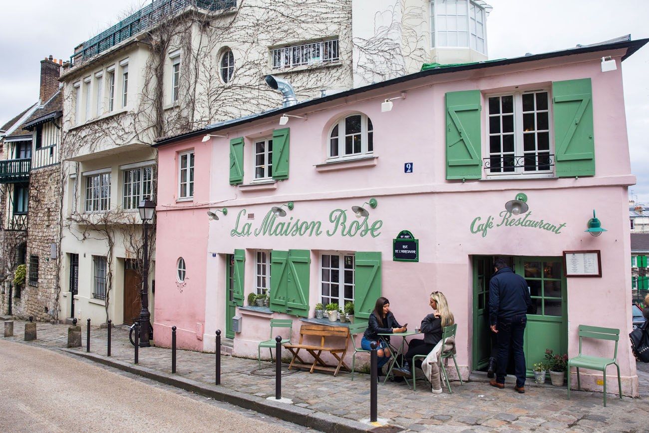 La Maison Rose London Paris itinerary