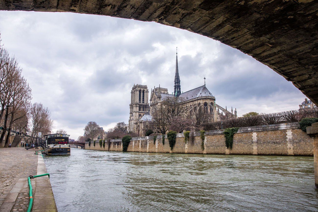 Notre Dame and the Seine