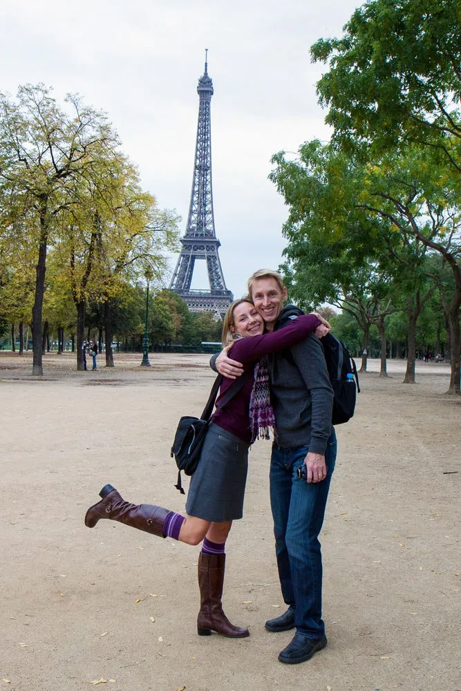 Tim and Julie in Paris