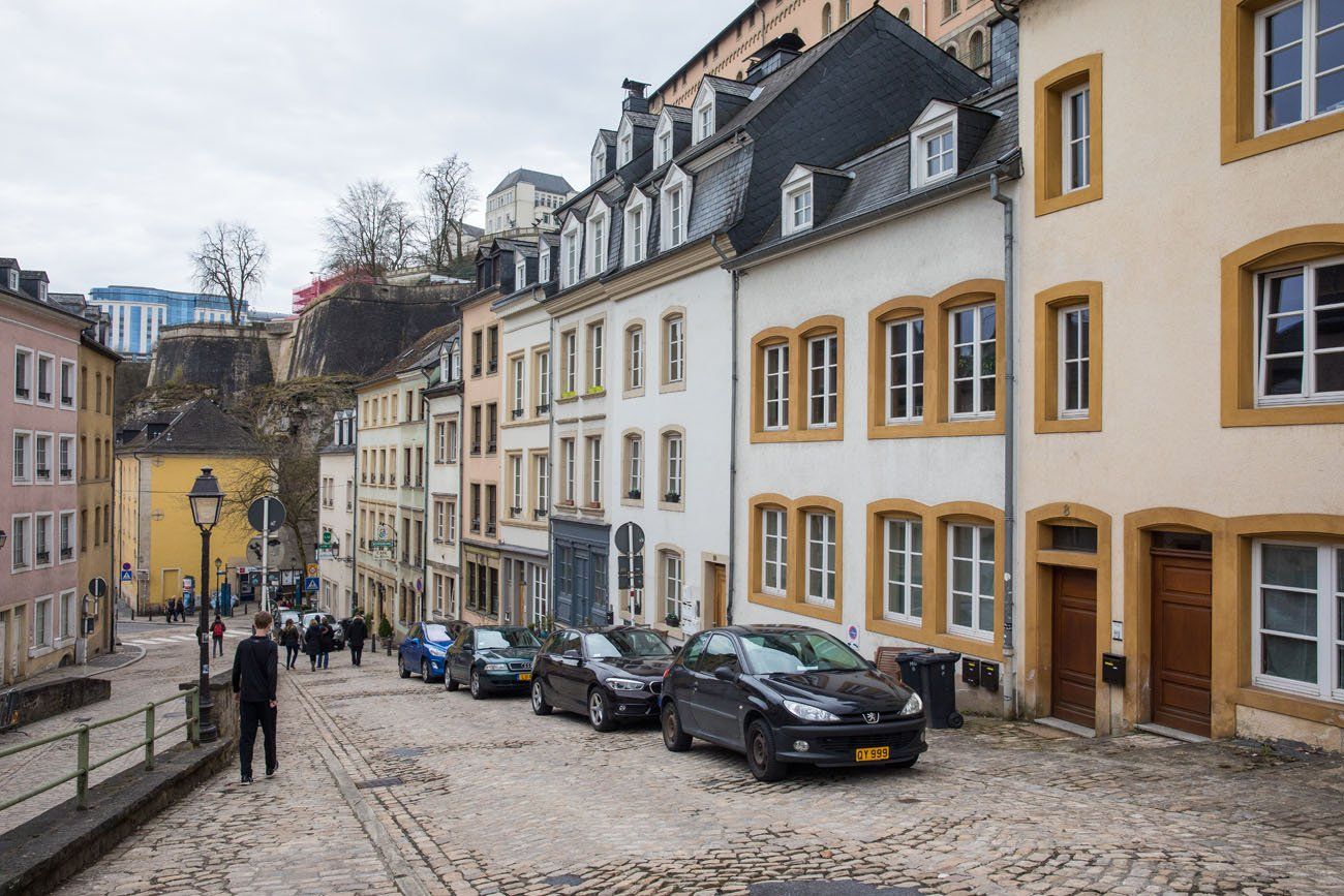 Walking through Luxembourg