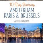 Amsterdam Brussels Paris Itinerary