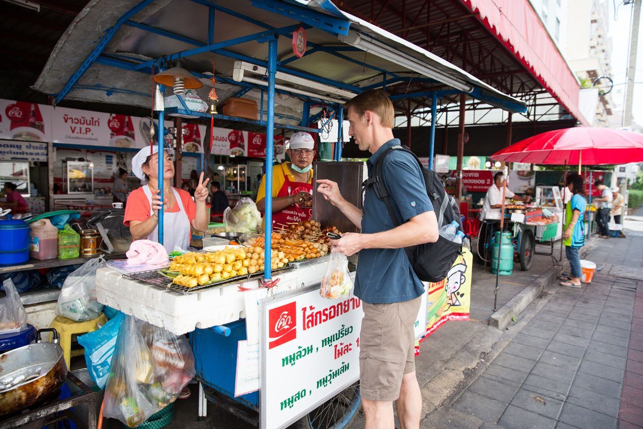 Buying Street Food