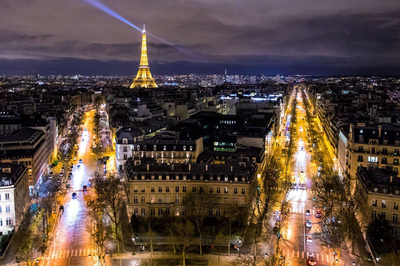 Eiffel Tower at Night