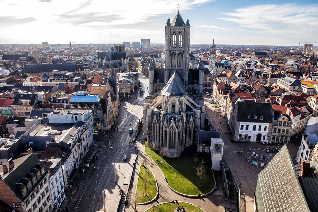 Overlooking Ghent