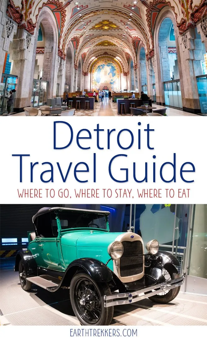 Detroit Travel Guide and Planner