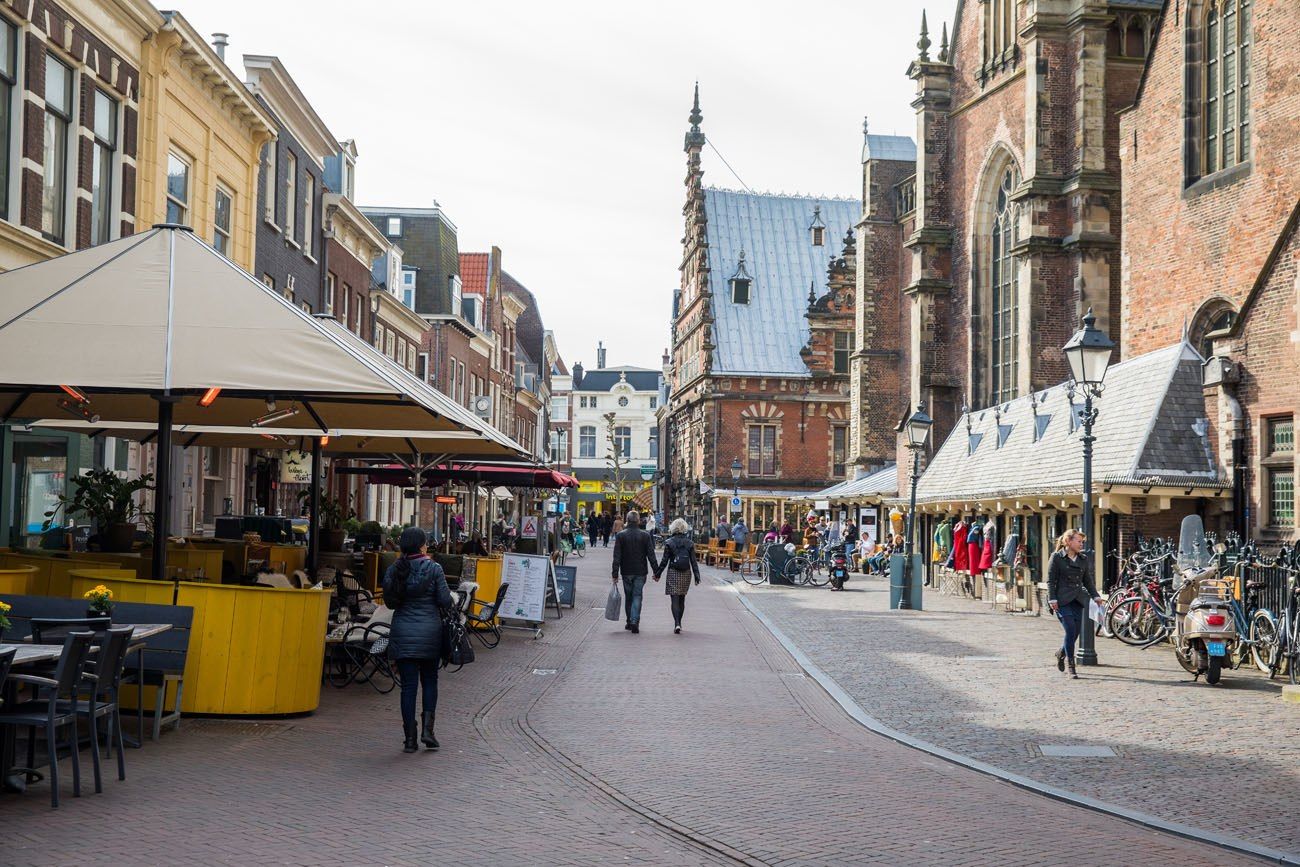 Walking through Haarlem