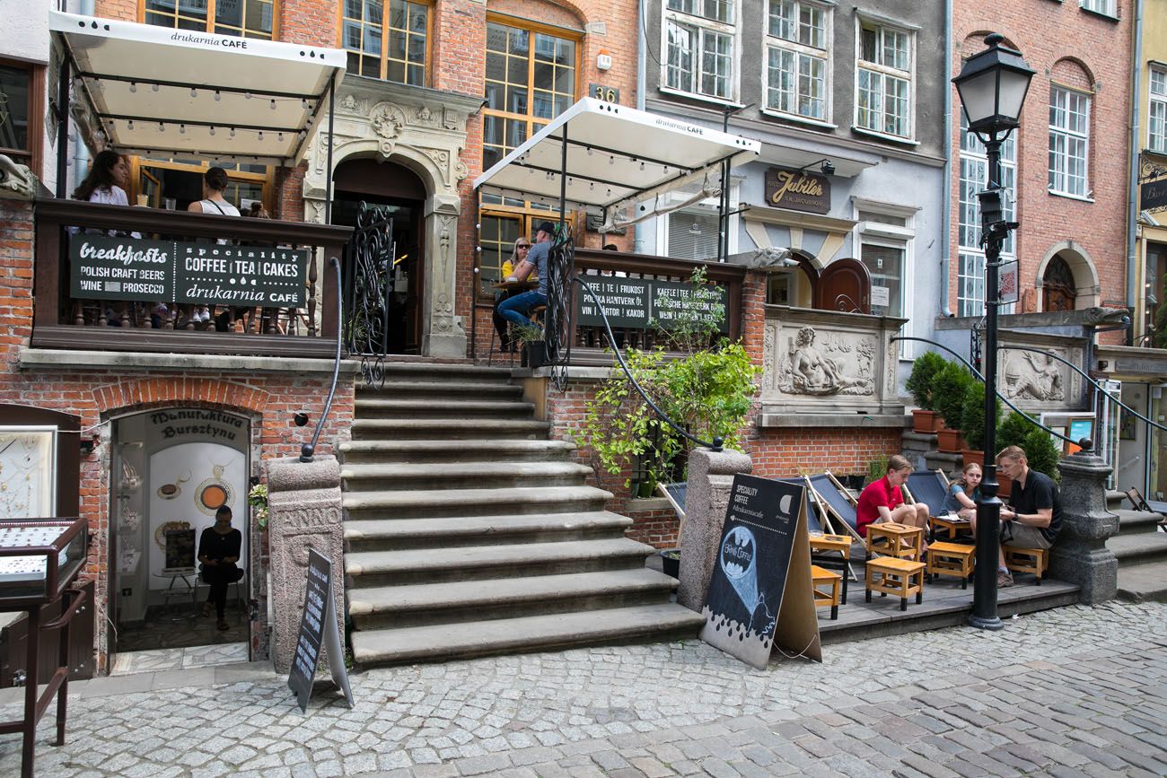 Drukarnia Cafe best things to do in gdansk