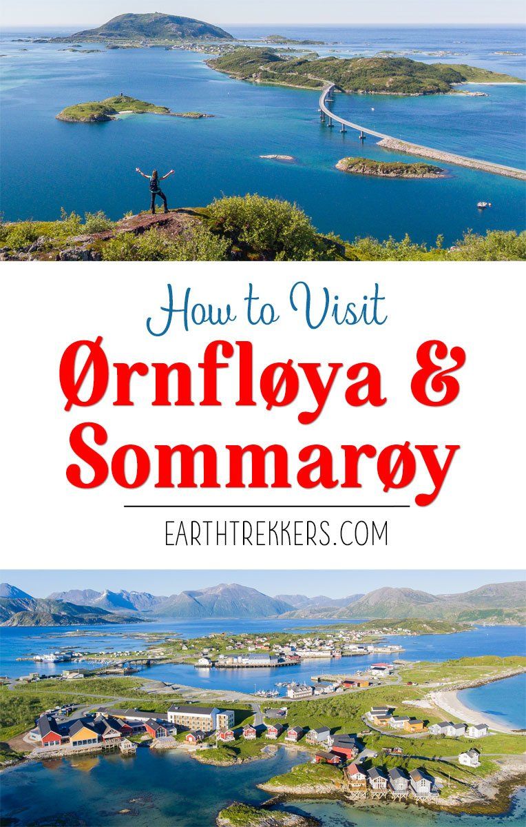 Hiking Ornfloya in Sommaroy Norway