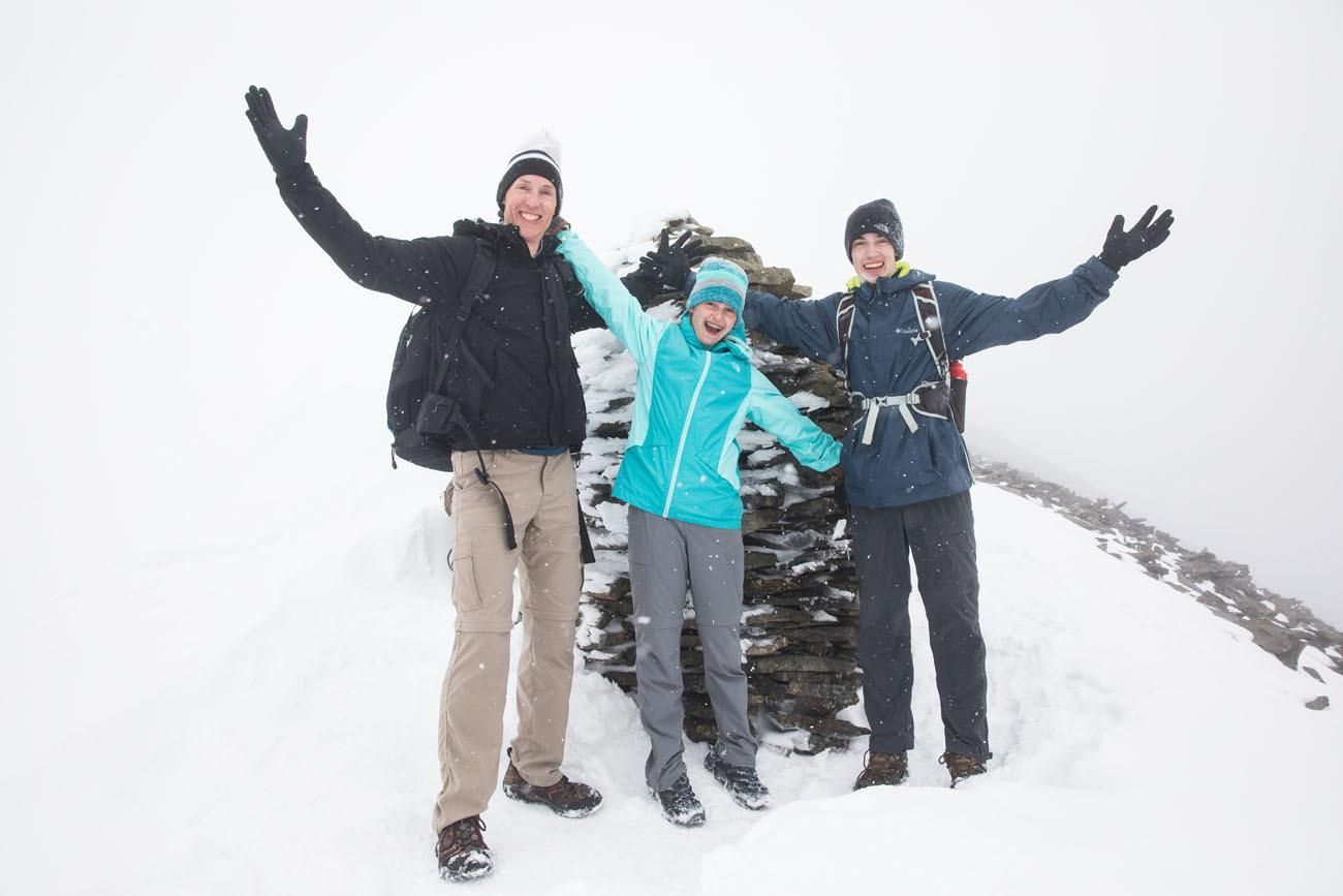 Hiorthfjellet Summit