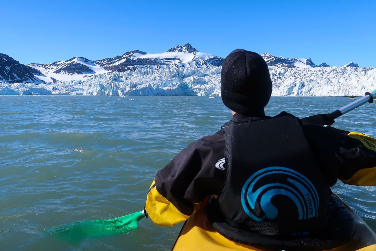 Tyler Kayaking Svalbard