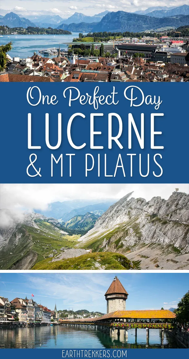 Lucerne and Pilatus One Day Itinerary