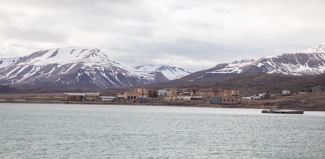 Pyramiden from a Distance