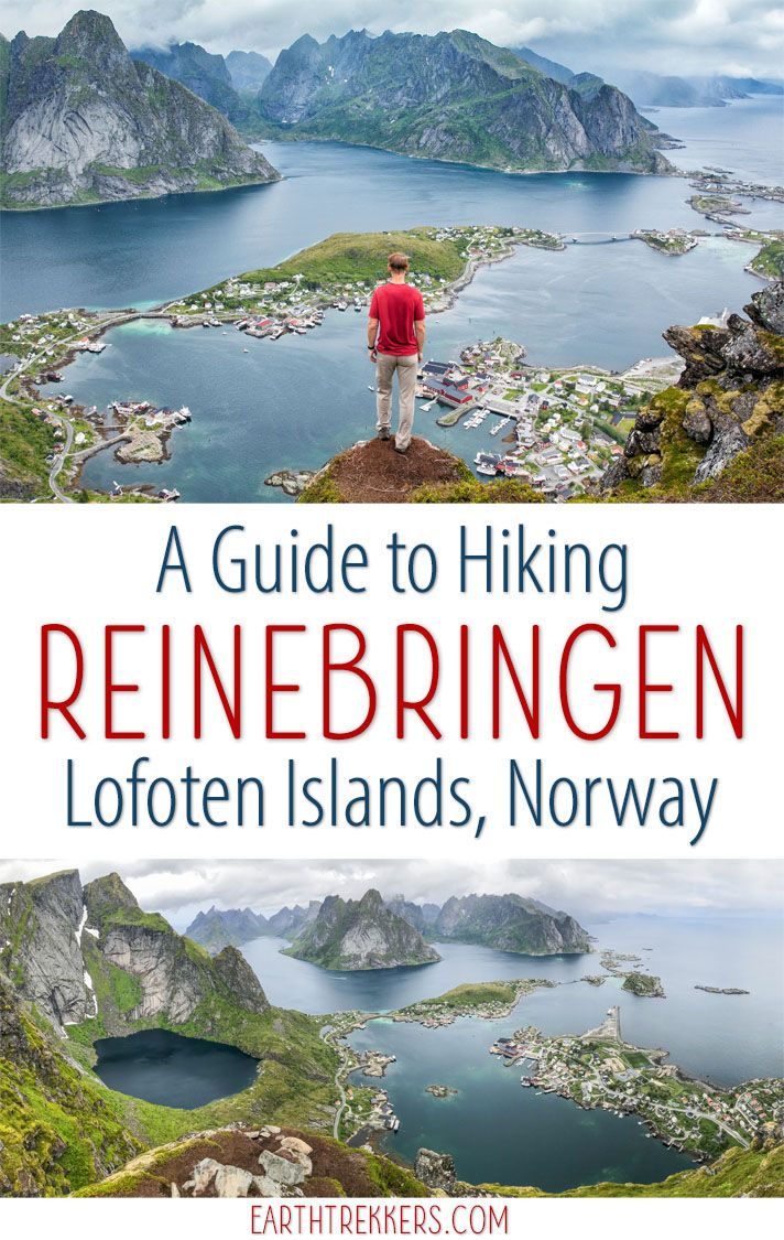 Reinebringen Lofoten Islands Norway Hike