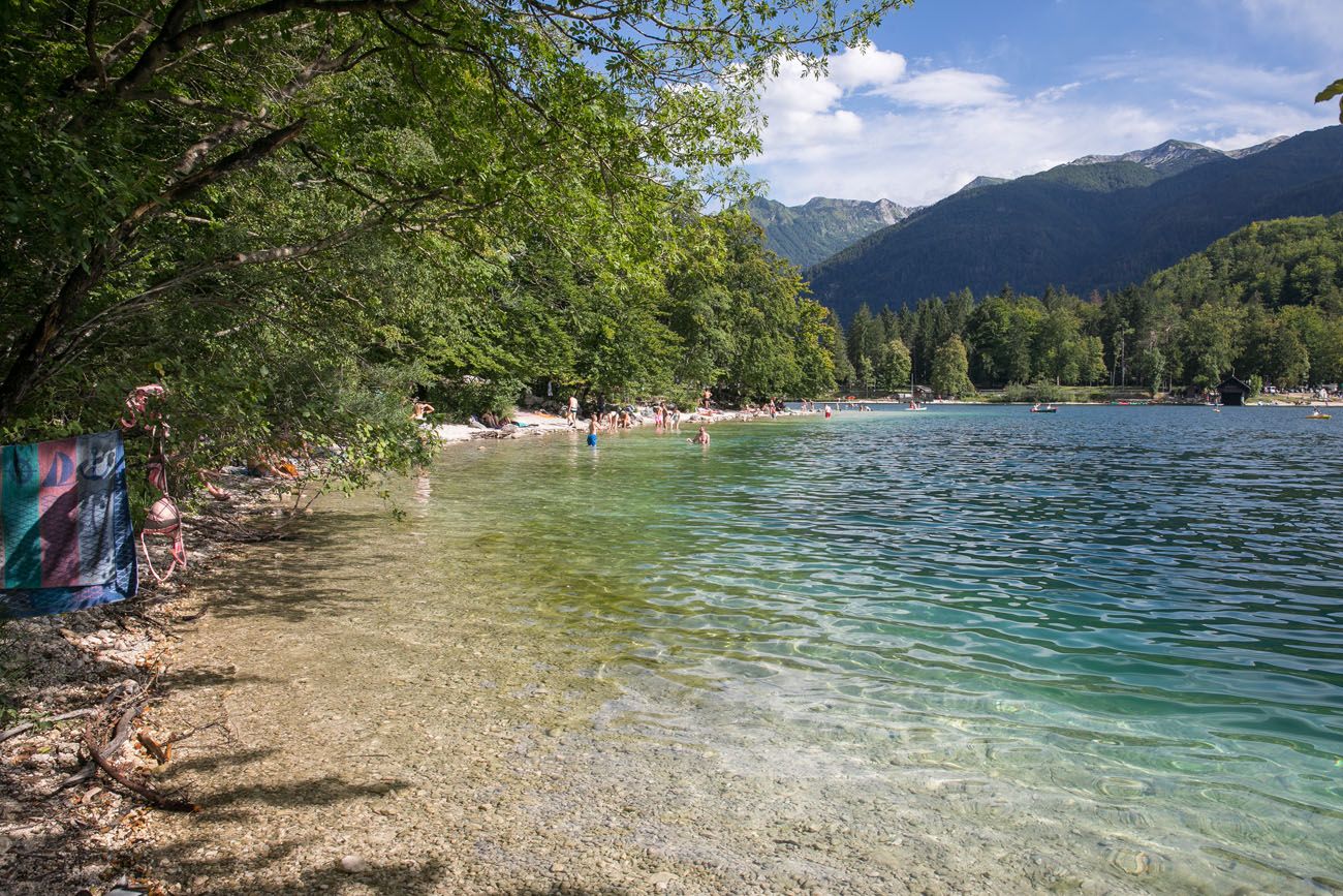 Swimming Lake Bohinj