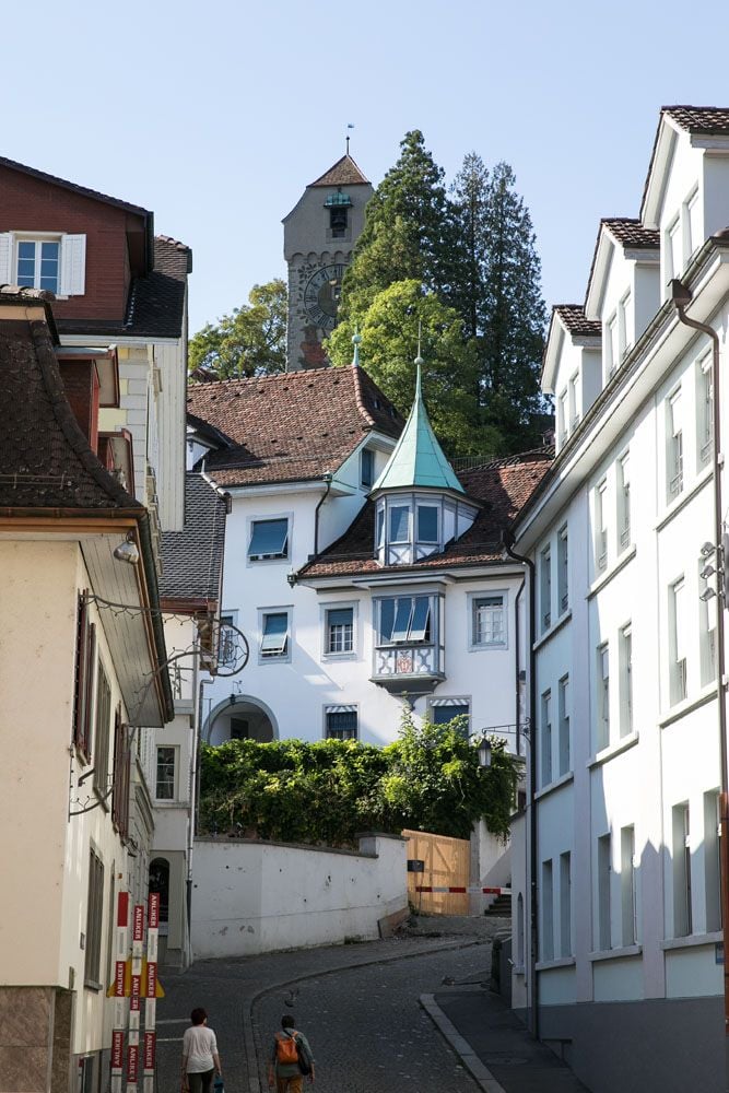 Walking to the walls Lucerne