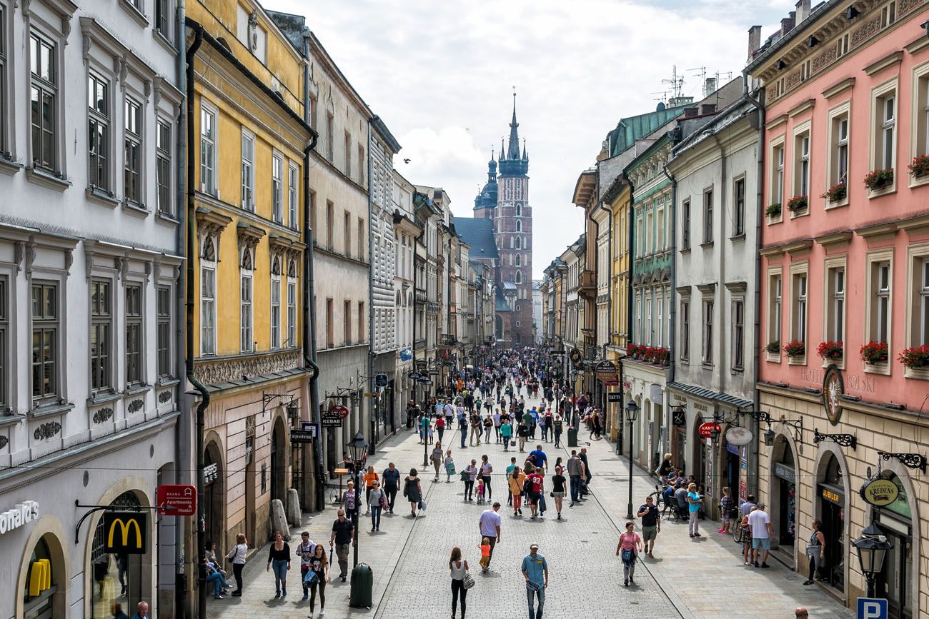 Florianska Street Krakow