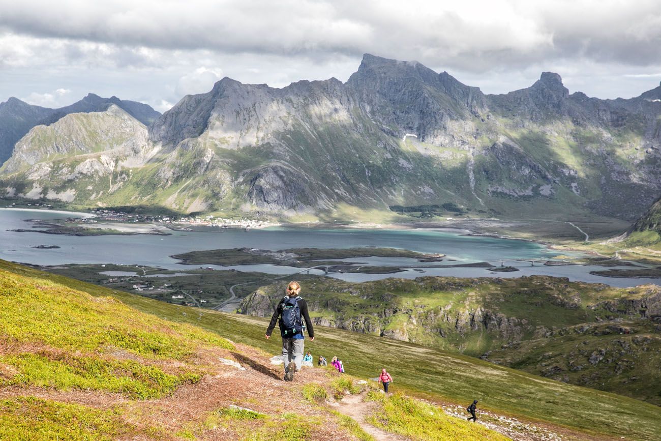 Hiking Ryten