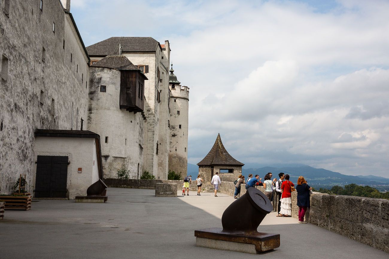 Hohensalzburg Viewing platform | One Day in Salzburg Itinerary