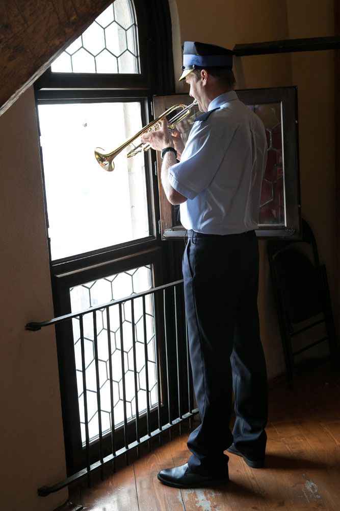 Krakow Trumpet Player