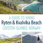 Lofoten Islands Hike Ryten Kvalvika Beach