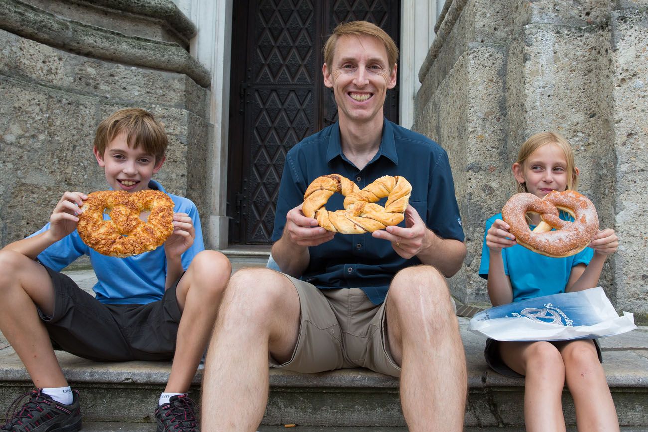 Pretzels in Salzburg