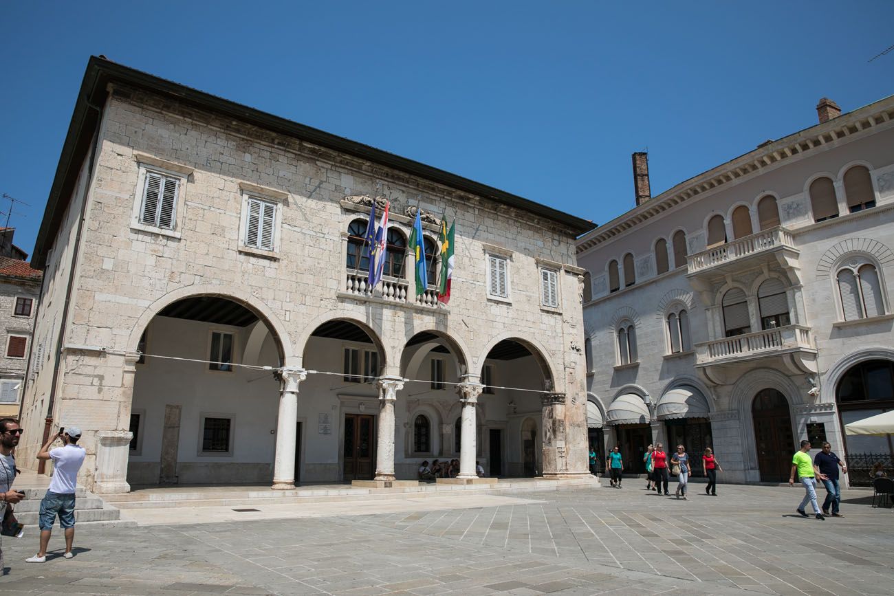 Pula Roman Forum