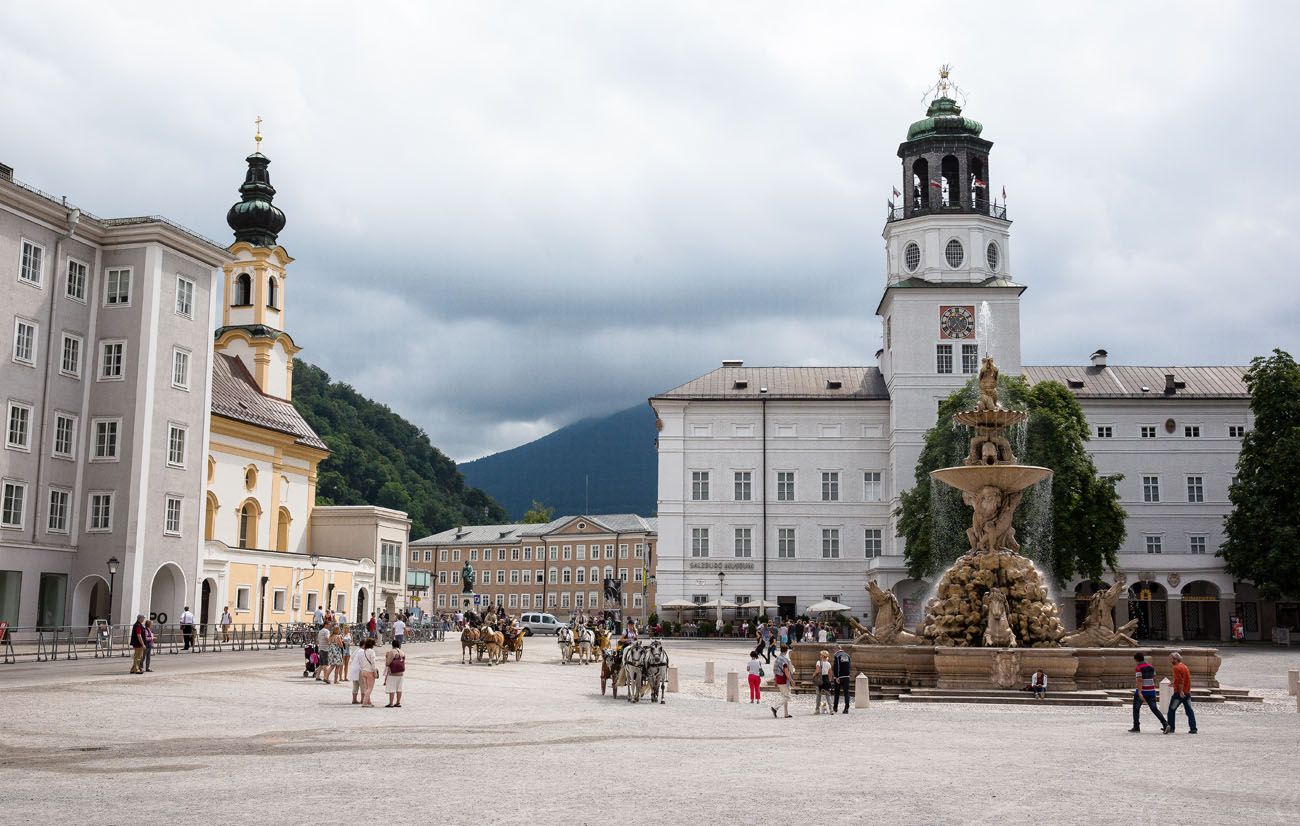 Residenzplatz Salzburg