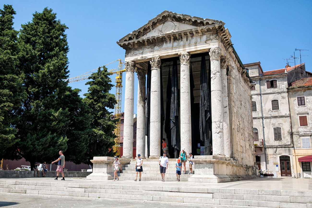 Temple of Augustus Pula