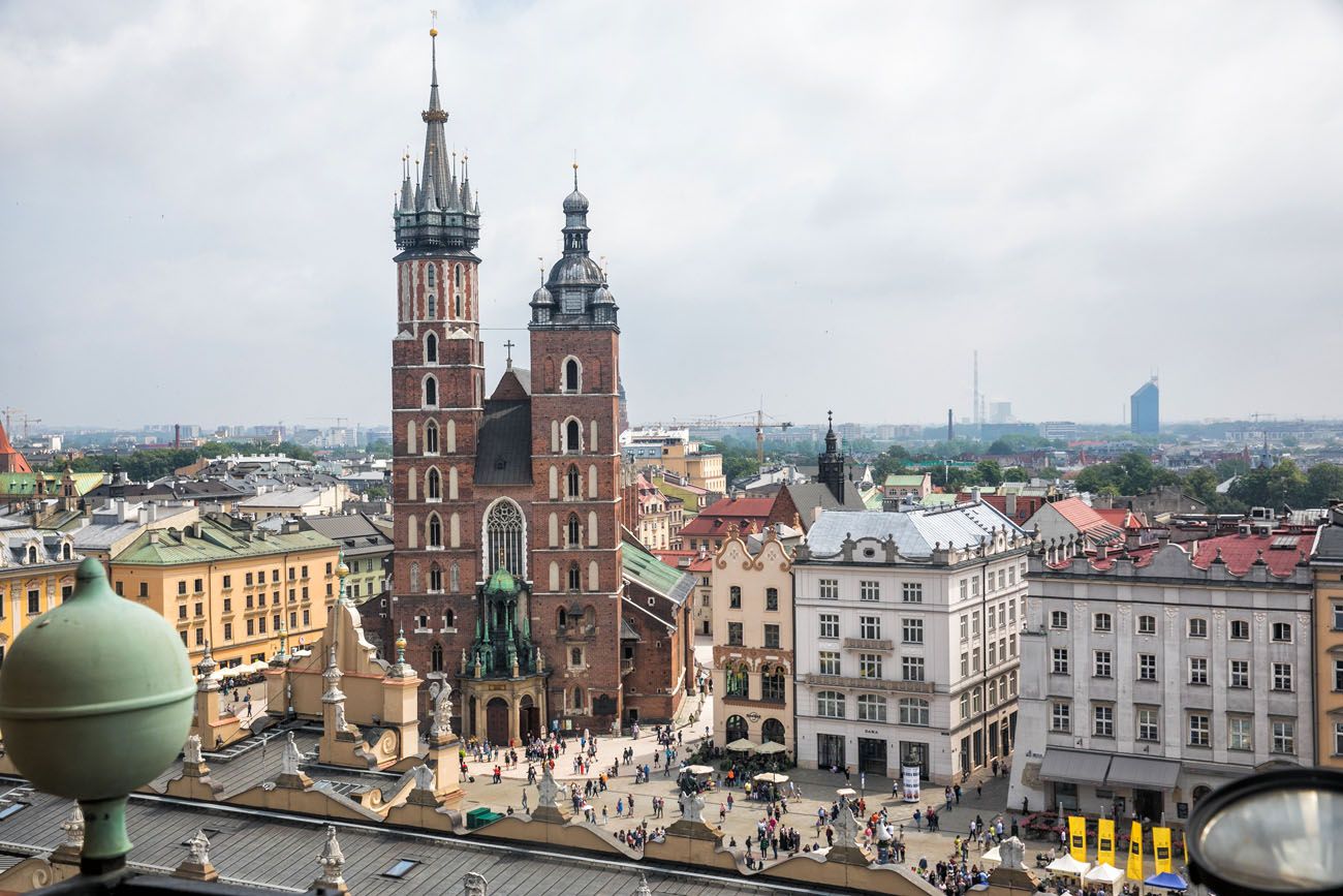 Town Hall Tower View best things to do in Krakow