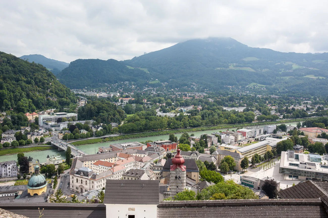 View from Hohensalzburg