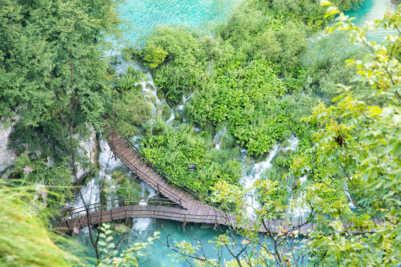 Boardwalks in Plitvice