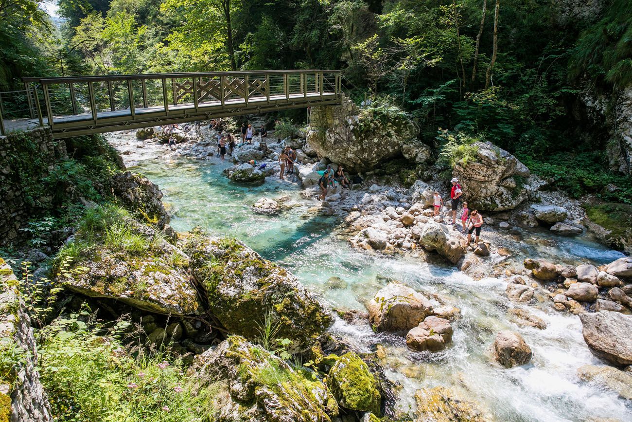 How to Visit Tolmin Gorge