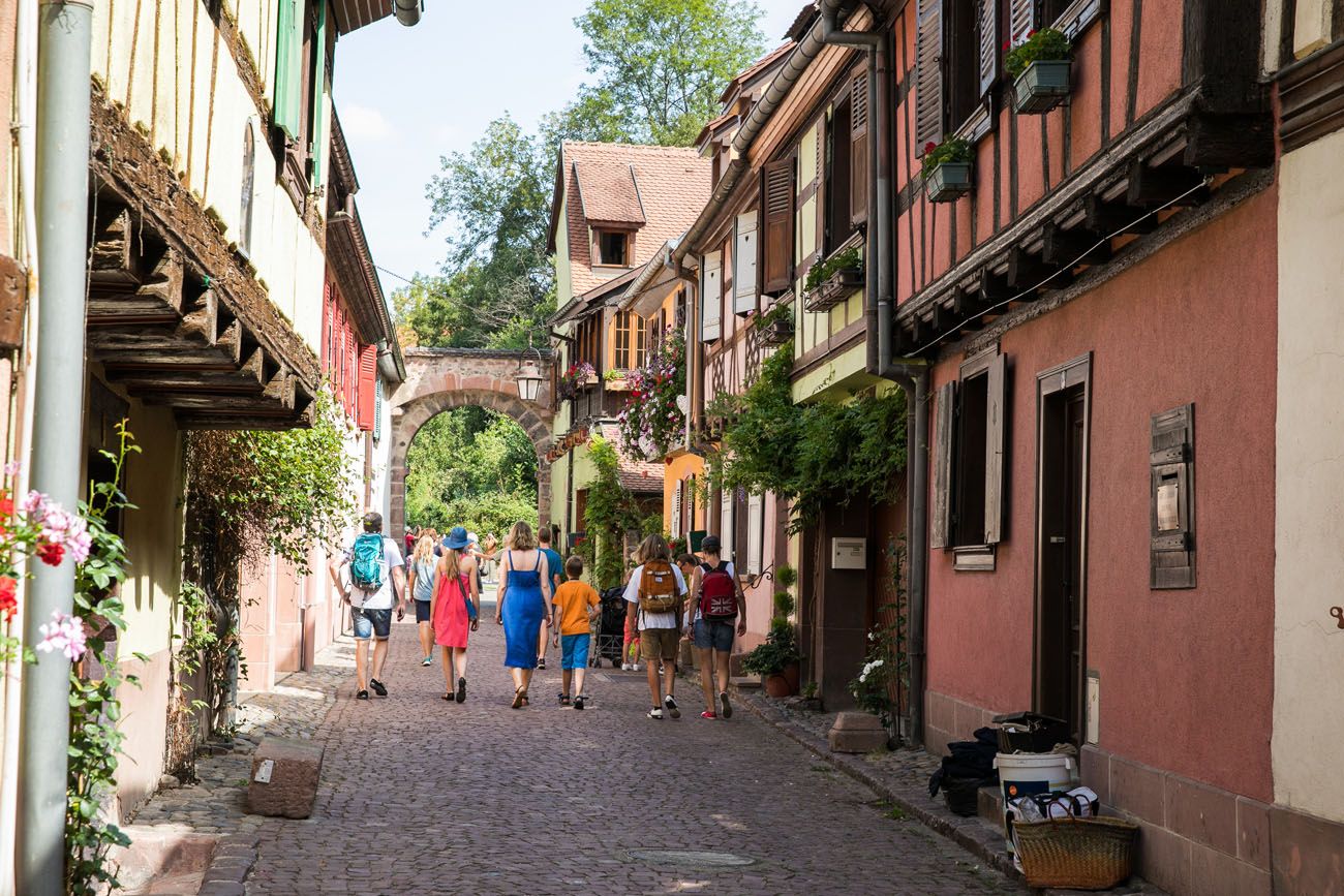 Kaysersberg Street Alsace Wine Route