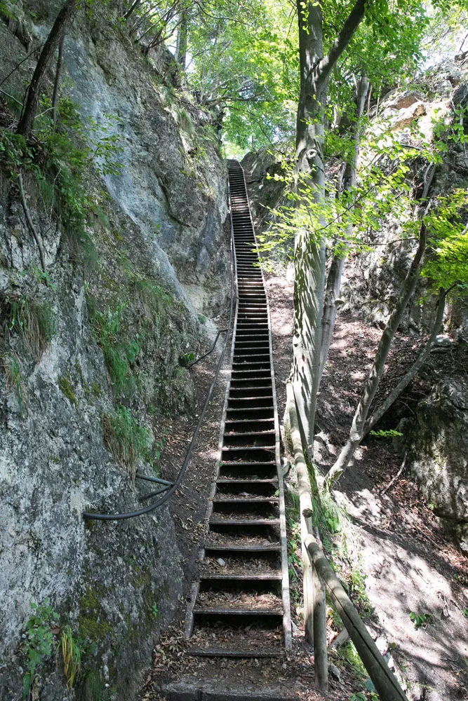 Mala Osojnica Steps