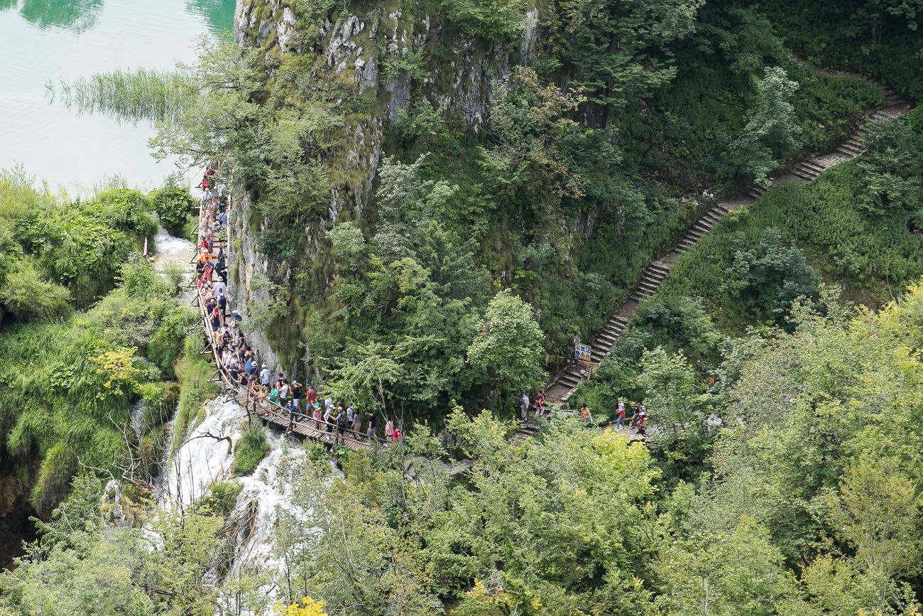 Plitvice Lakes Crowds