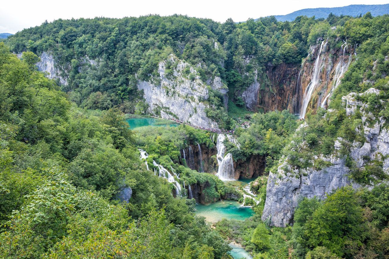 Plitvice Lakes First View