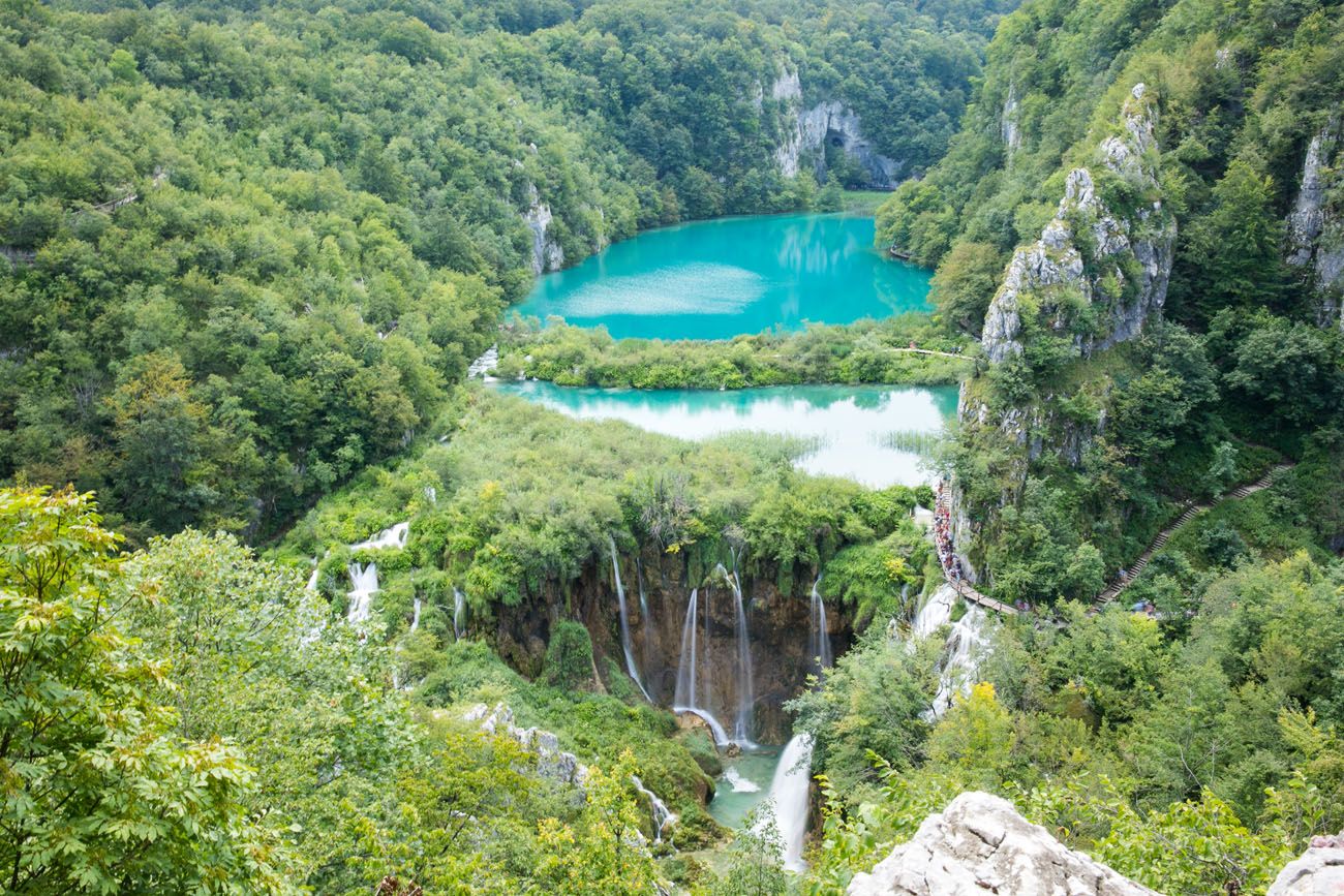 Plitvice Lakes Postcard View