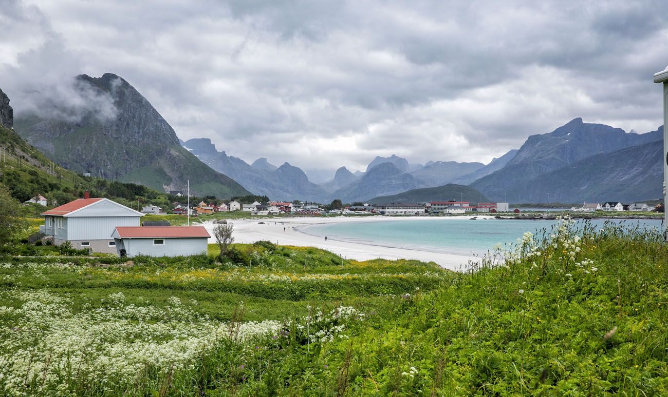 Ramberg Beach northern Norway itinerary